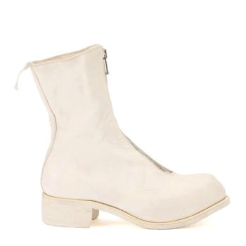 商品GUIDI 女士白色马皮踝靴 PL2-SHFGCV-CO00T-WHITE图片