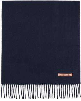 商品Acne Studios | Navy Wool Scarf,商家SSENSE,价格¥946图片