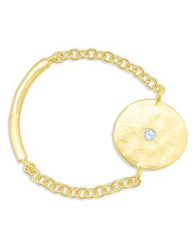 商品Meira T | 14K Yellow Gold Disc Chain Ring,商家Bloomingdale's,价格¥1242图片