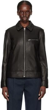 Black Manon Leather Jacket