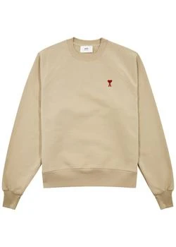 推荐Logo-embroidered stretch-cotton sweatshirt商品