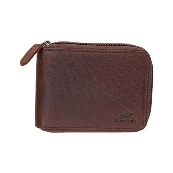 推荐Men's Buffalo RFID Secure Zippered Billfold Wallet with Removable Passcase商品