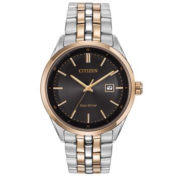 Citizen | Men's Eco-Drive Two-Tone Stainless Steel Bracelet Watch 41mm BM7256-50E商品图片,6折