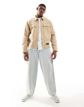 Vans Vans Mcavoy zip station jacket in incense - Jackets - Free