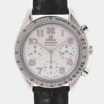 [二手商品] Omega | Omega White Stainless Steel Speedmaster 3834.74.34 Men's Wristwatch 44 MM商品图片,8.4折