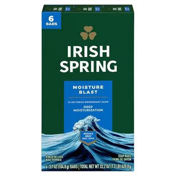 Irish Spring | Deodorant Bar Soap for Men Moisture Blast,商家Walgreens,价格¥69