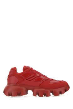 prada thunder, Prada | Tiziano red fabric and rubber Cloudburst Thunder sneakers  Nd Prada Uomo商品图片 