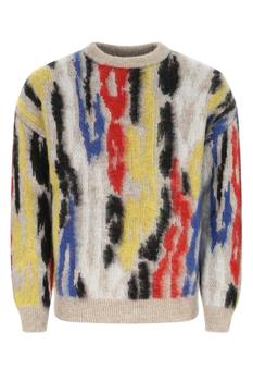 Yves Saint Laurent | Saint Laurent Jacquard Crewneck Sweater商品图片,6.1折