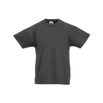 推荐Fruit Of The Loom Childrens/Teens Original Short Sleeve T-Shirt (Light Graphite) Light Graphite (Grey)商品