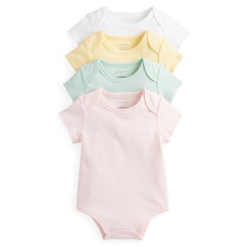 商品First Impressions | Baby Girl's 4-Pk. Solid Bodysuits, Created for Macy's,商家Macy's,价格¥109图片