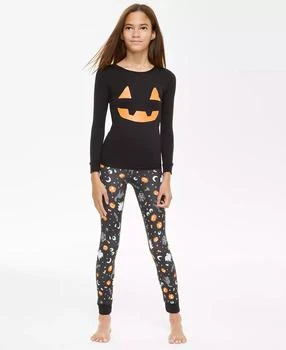 Holiday Lane | Little & Big Kids Halloween Mix It Cotton Snug Fit Matching Family Pajamas Set, Created for Macy's,商家Macy's,价格¥91