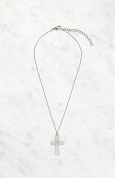 商品Silver Cross Necklace,商家PacSun,价格¥59图片