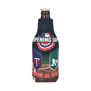商品Wincraft | Minnesota Twins vs. Oakland Athletics 12 oz 2020 Opening Day Bottle Cooler,商家Macy's,价格¥100图片