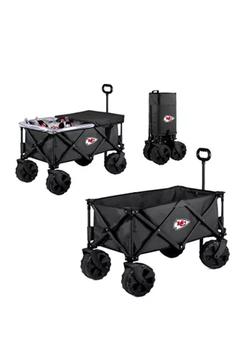 ONIVA | NFL Kansas City Chiefs Adventure Wagon Elite All Terrain Portable Utility Wagon商品图片,
