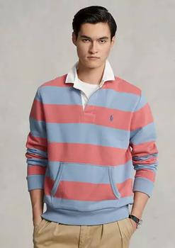 推荐The RL Fleece Striped Rugby Sweatshirt商品