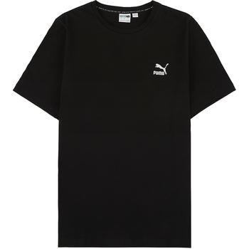 推荐Classic Embroidered T-Shirt - Puma Black商品