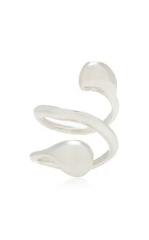 AGMES | AGMES - Dual Flora Sterling Silver Ring - Silver - US 7 - Moda Operandi - Gifts For Her,商家Fashion US,价格¥2328