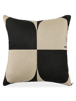 商品Viso Project | Two-Tone Patchwork Tapestry Pillow,商家Saks Fifth Avenue,价格¥849图片