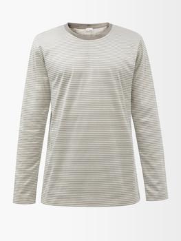 商品Zimmerli | Striped cotton-jersey pyjamas,商家MATCHESFASHION,价格¥1412图片