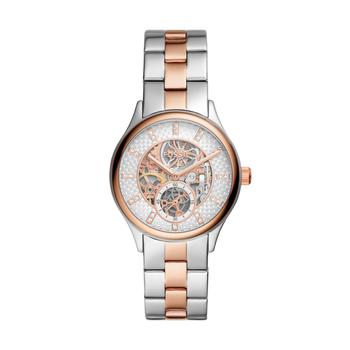 product Fossil Women's Modern Sophisticate Automatic Three-Hand, Multicolor-Tone Stainless Steel Watch image
