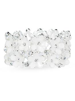 商品Nomi K | Crystal Flower Napkin Ring,商家Saks Fifth Avenue,价格¥297图片