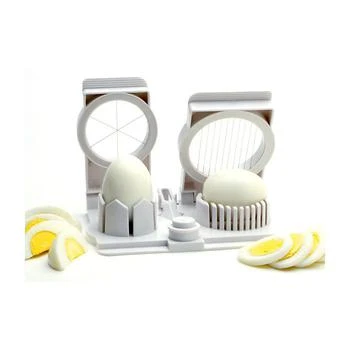 Norpro | Norpro Multi Functional Egg Slicer, Wedger, Piercer and Garnish Tool, White,商家Premium Outlets,价格¥115
