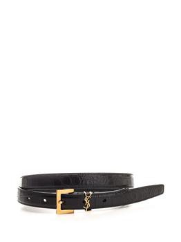 Yves Saint Laurent | Saint Laurent Logo-Plaque Buckle Fastening Belt商品图片,9.6折