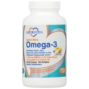 Cardiotabs | Omega-3 Minis Lemon,商家Walgreens,价格¥243