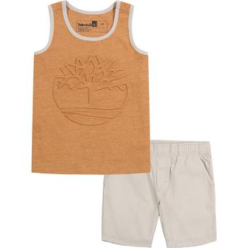 商品Toddler Boys Tree Logo Tank and Poplin Shorts, 2 Piece Set,商家Macy's,价格¥120图片
