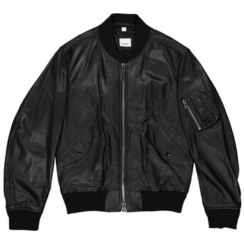 商品Leather Bomber Jacket图片
