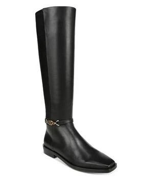Sam Edelman | Women's Clive Square Toe Wide Calf Tall Boots 