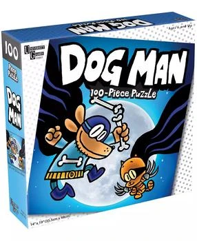 University Games | Dog Man and Cat Kid Jigsaw Puzzle - 100 Piece,商家Macy's,价格¥73