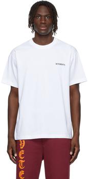 推荐SSENSE Exclusive White Logo T-Shirt商品
