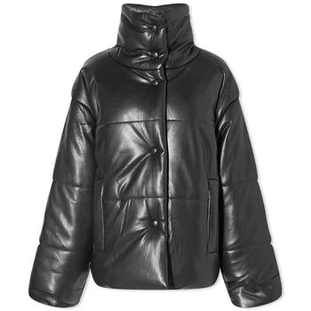 Nanushka Hide Vegan Leather Puffer Jacket
