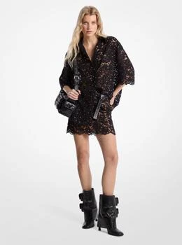 Michael Kors | Studded Corded Floral Lace Shirt,商家Michael Kors,价格¥644