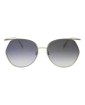 Alexander McQueen | Round-Frame Metal Sunglasses,商家Maison Beyond,价格¥626