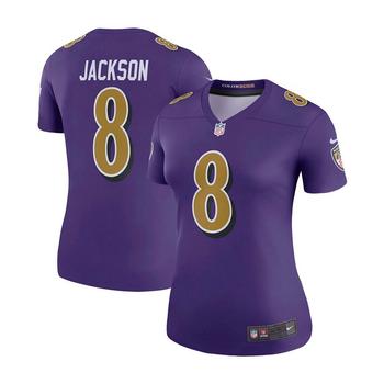 Women's Lamar Jackson Purple Baltimore Ravens Color Rush Legend Player Jersey product img