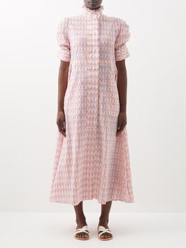 Thierry Colson | Venetia printed cotton-poplin shirt dress商品图片,额外7折, 额外七折