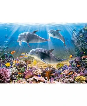 Castorland | Dolphins Underwater 500 Piece Jigsaw Puzzle,商家Macy's,价格¥132