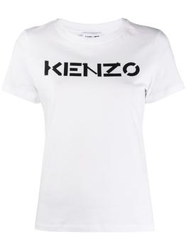 Kenzo | Kenzo White Logo Print T-Shirt, Size Small商品图片,6.3折