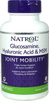 Natrol | Natrol Hyaluronic Acid, MSM, Glucosamine商品图片,4.2折