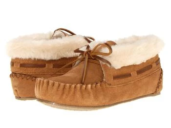 Minnetonka | Charley Bootie 儿童羊皮翻遍短靴,商家Zappos,价格¥265