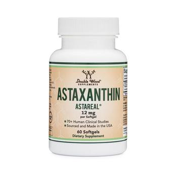 商品Double Wood Supplements | Astaxanthin (Astareal) - 60 x 12 mg softgels,商家Macy's,价格¥143图片