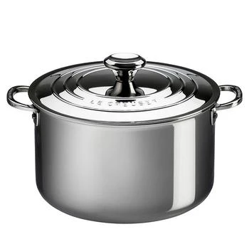 Le Creuset | Stainless Steel 7-Quart Stock Pot with Lid,商家Bloomingdale's,价格¥2051