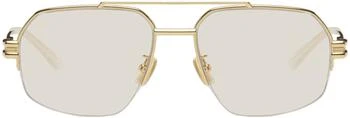 推荐Gold Aviator Sunglasses商品