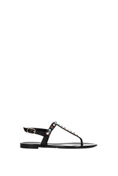 Stuart Weitzman | Flip flops Rubber Black商品图片,3.8折×额外9折, 额外九折