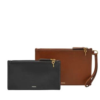 Fossil | Gift Set Leather Small/Large Wristlet 5.1折
