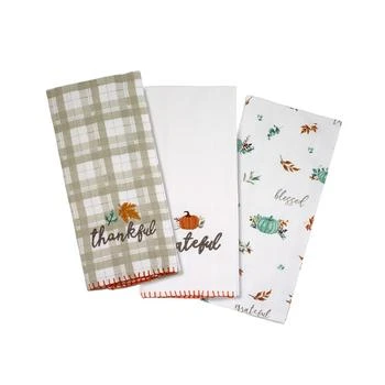 Avanti | Grateful Patch 3 Piece Kitchen Towels,商家Macy's,价格¥143