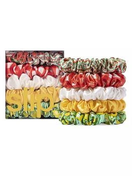 Slip | Midi Pack of Five Scrunchies 