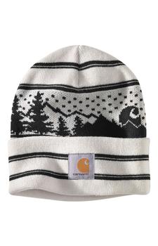 卡哈特帽子, Carhartt | (105450) Knit Outdoor Beanie - Malt商品图片 